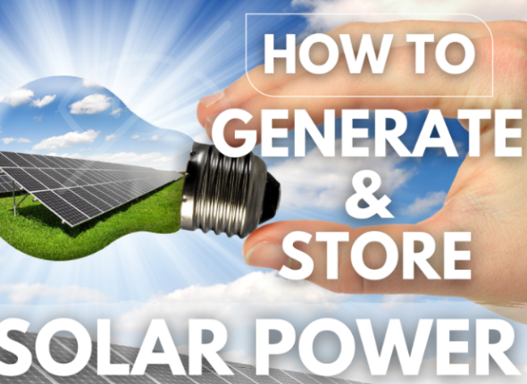 How to Generate and Store Solar Power