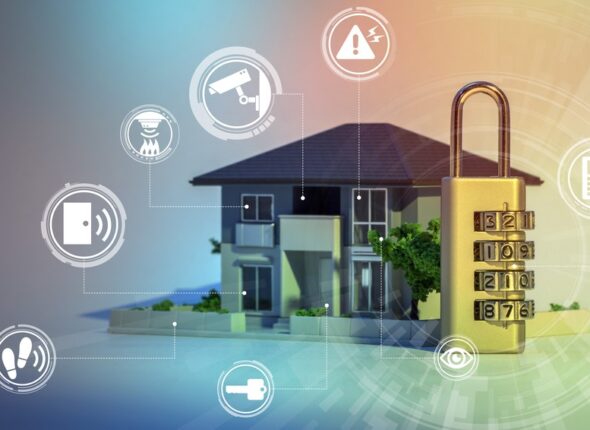 Home,Security,Concept,Abstract